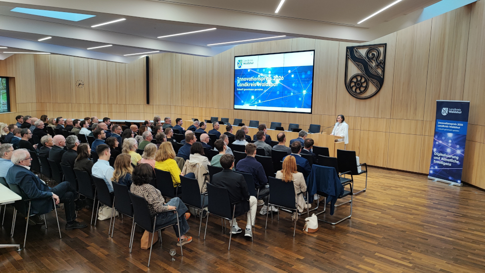 Innovationspreis 2026 für herausragende digitale Lösungen und KI-Anwendungen im Landkreis vergeben