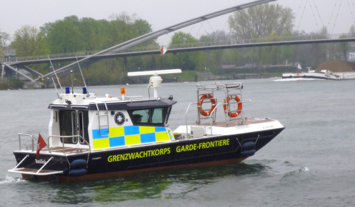 Basler Grenzwachtboot in neuem Glanz
