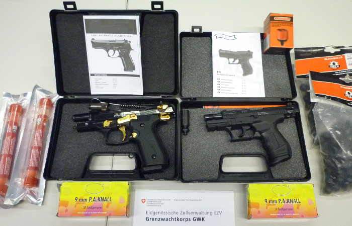 Widerhandlungen gegen Waffengesetz