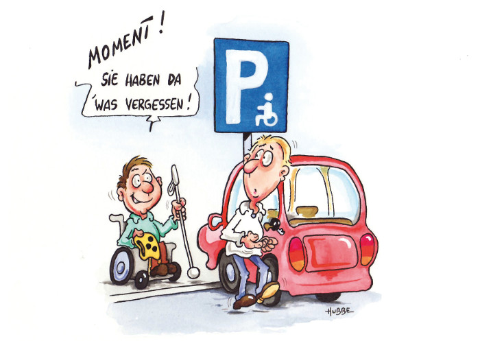 Stehen Sie hier richtig?