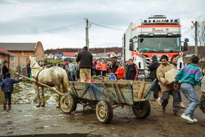 Die Ladeflächen sind leer, die Herzen sind voll