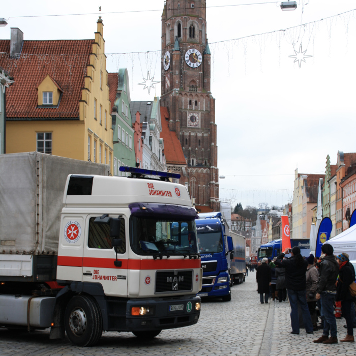 Startschuss für die Johanniter-Weihnachtstrucker