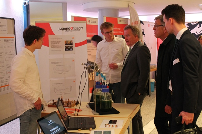 Phaenovum-Schüler beim Nachhaltigkeitskongress in Stuttgart