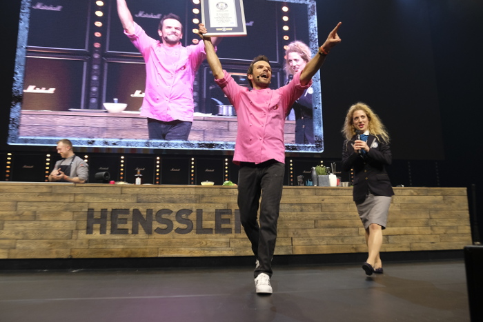 Steffen Henssler holt Weltrekord