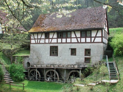 gipsmühle im weiler