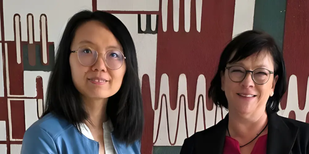 Prof. Dr. Sabine Rein und Prof. Dr. Jingjing Wang