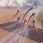 Große Solarparks und künstliche Dünen