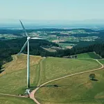 Windenergieanlage in Freiamt