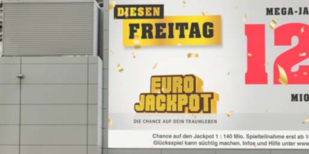 Freitag: 120 Millionen bei Eurojackpot