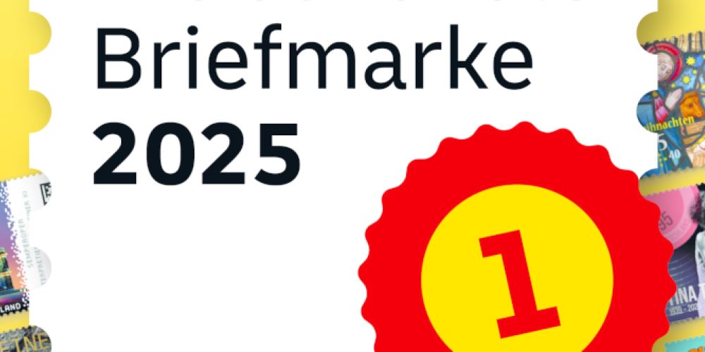 Von Zeitzeugen bis Ikonen: Deutsche Post sucht Deutschlands schönste Briefmarke 2025