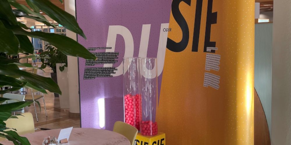 Am GZF sind neu alle Mitarbeitenden untereinander per Du