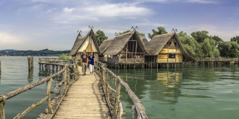 „Haus am See“ – Naturtextilien der Pfahlbauer in Unteruhldingen am Bodensee