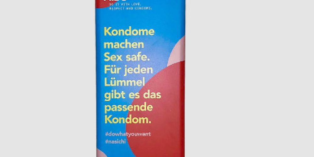 Gemeinsam mit Jugend gegen AIDS e.V. nimmt BILLY BOY die Hemmschwelle beim Erstkauf