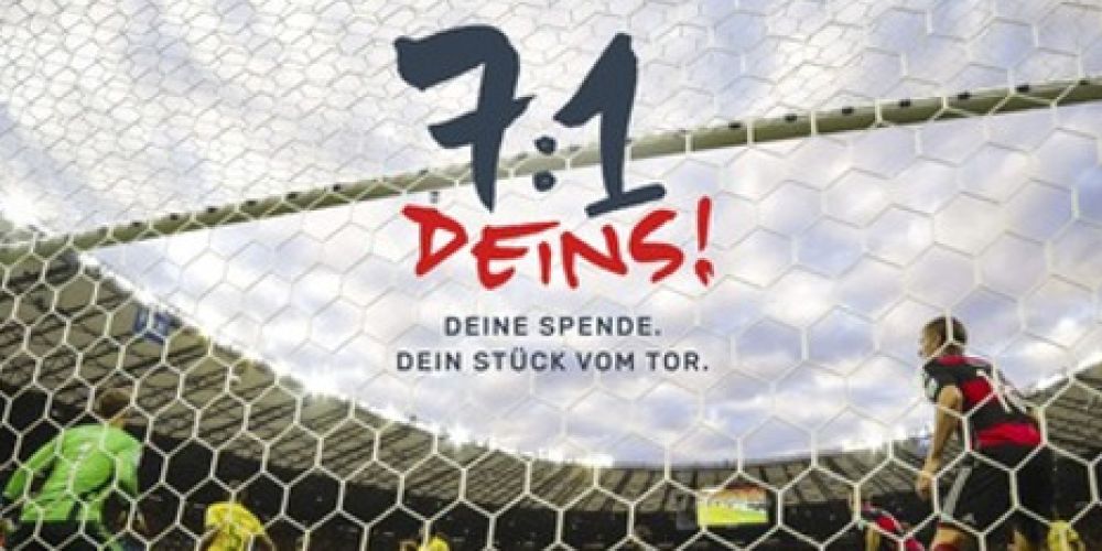 7:1-WM-Tor von 2014 heute in Frankfurt gelandet