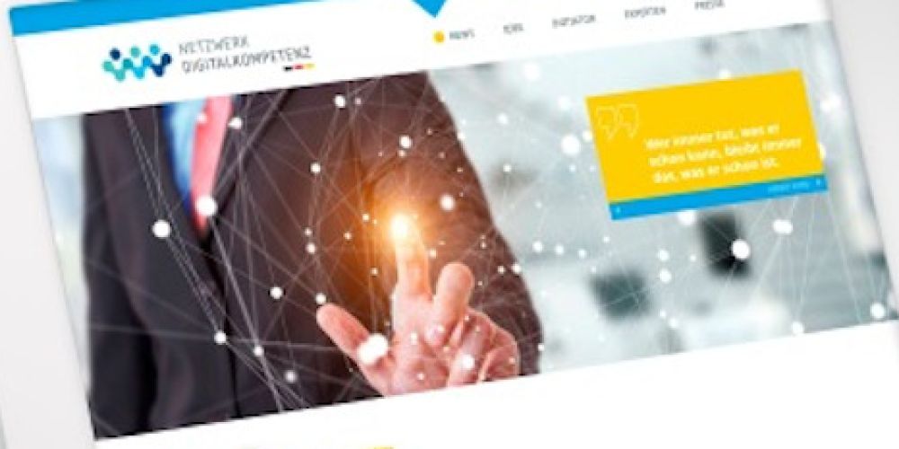 Start für das "Netzwerk Digitalkompetenz"