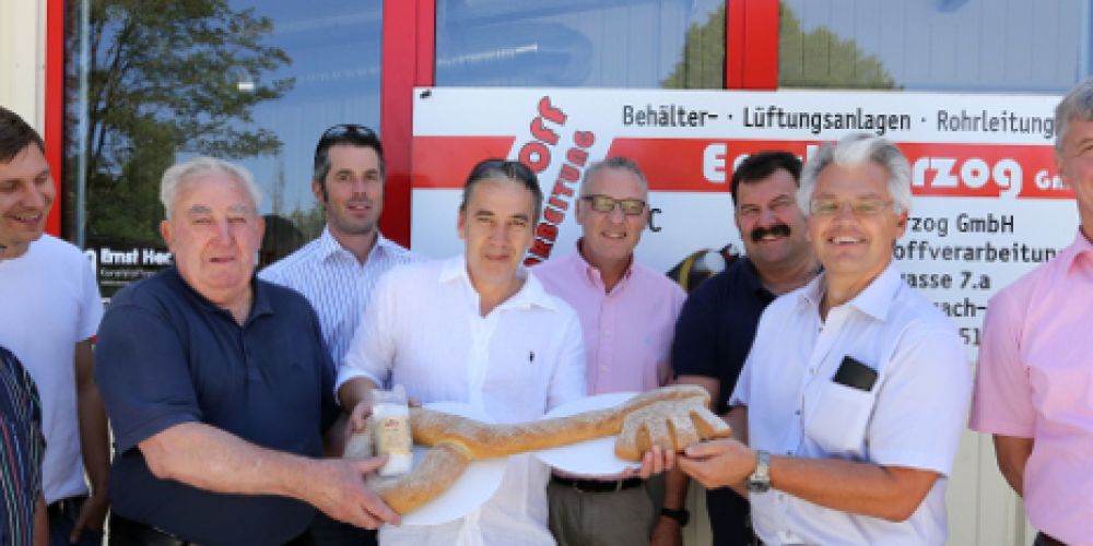 Umbauarbeiten bei der Firma Herzog beendet