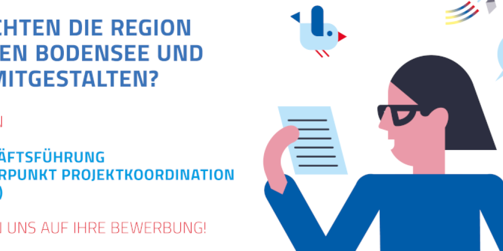 Sie möchten die Region zwischen Bodensee und Basel mitgestalten?
