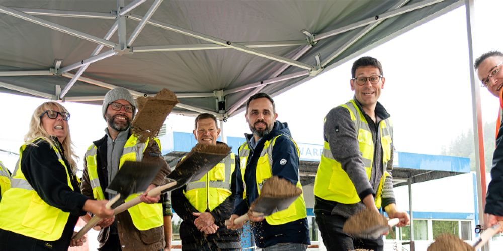 Spatenstich für neue Netzanbindung in Maulburg