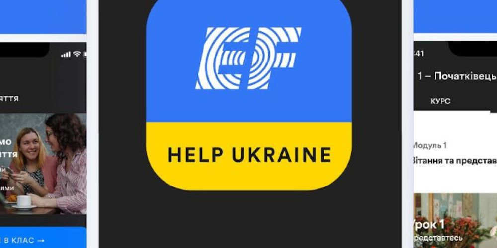 Kostenlose Englisch-Lern-App für aus der Ukraine geflüchtete Menschen