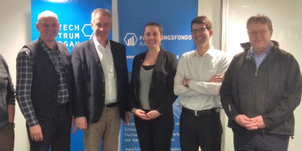 Bildungsrat der Hochrheinkommission besucht Hightech Zentrum Aargau