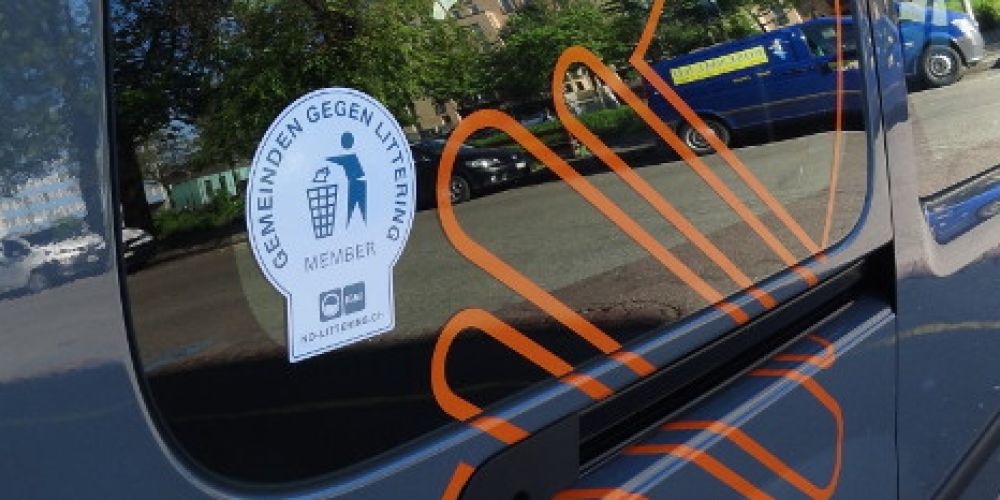 Erstes Schweizer Label gegen Littering