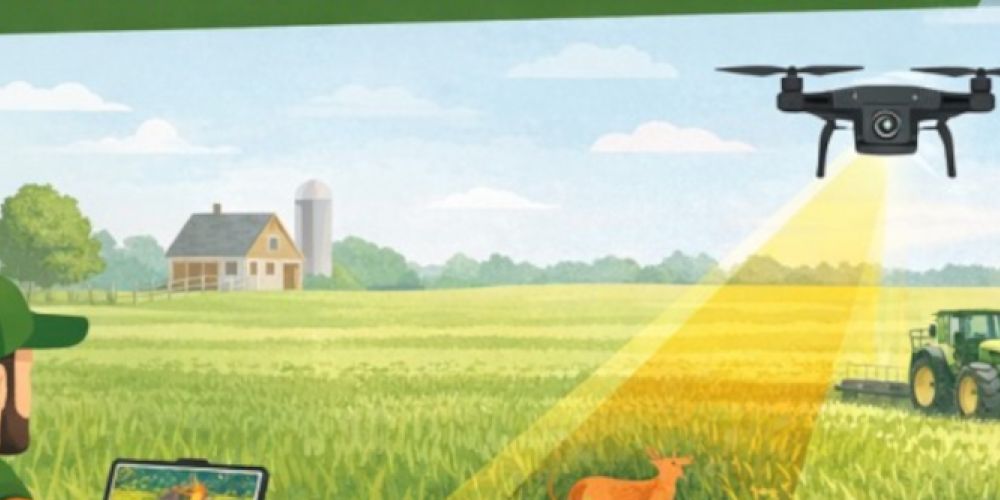 Rehkitzrettung mit Drohnen