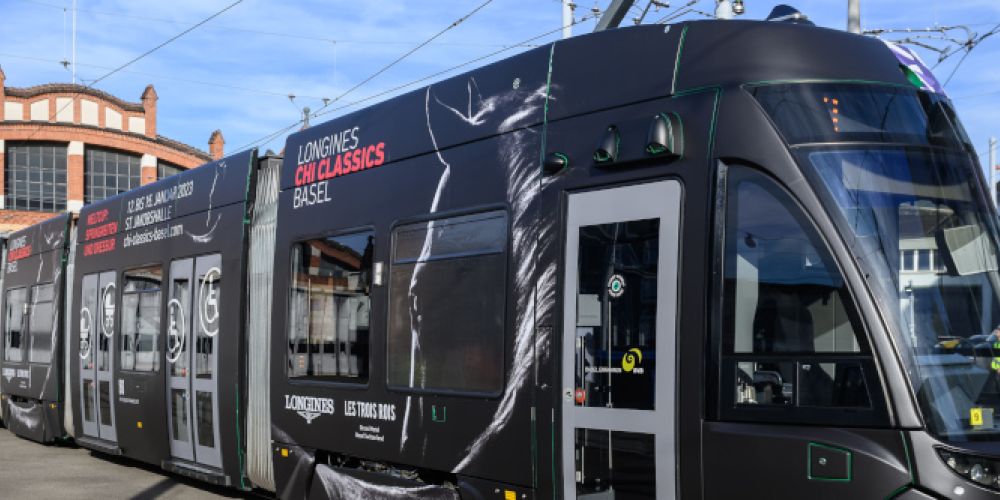 175'000 Kilometer Werbung für di Longines Chi Classics Basel