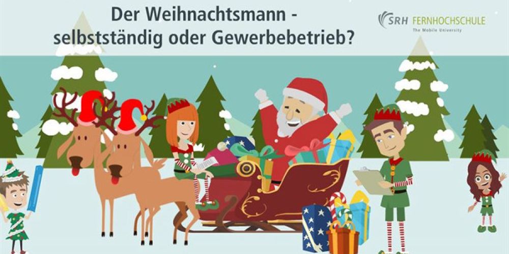 Der Weihnachtsmann – selbstständig oder Gewerbebetrieb?