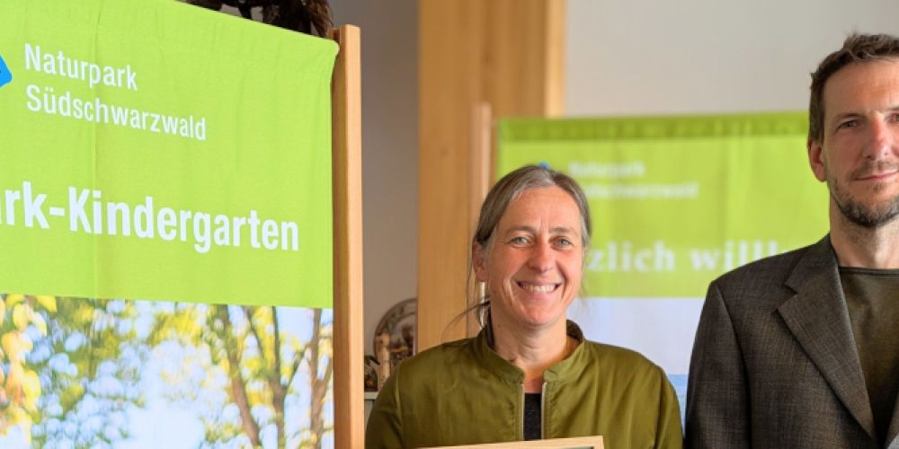 Nationale Auszeichnung für das Programm „Naturpark-Kindergarten“