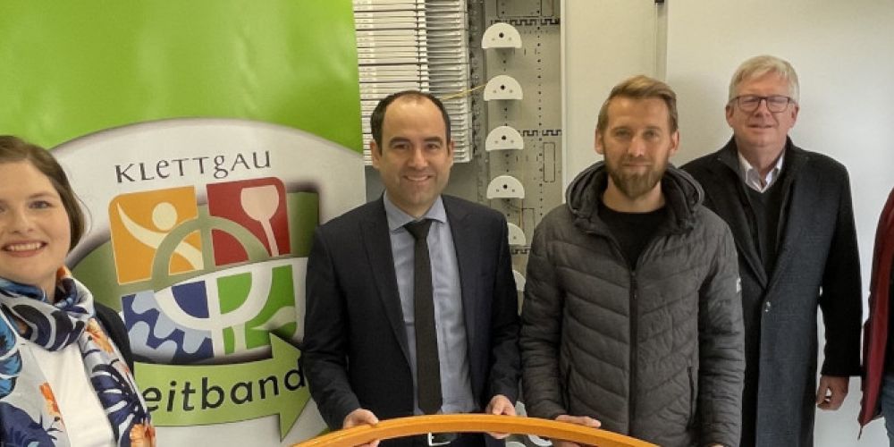 Klettgau surft nun über Glasfaser