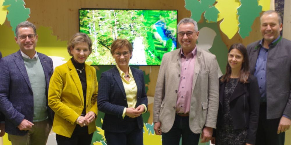 Pressekonferenz der AG Naturparke Baden-Württemberg mit Staatssekretärin Sabine Kurtz MdL