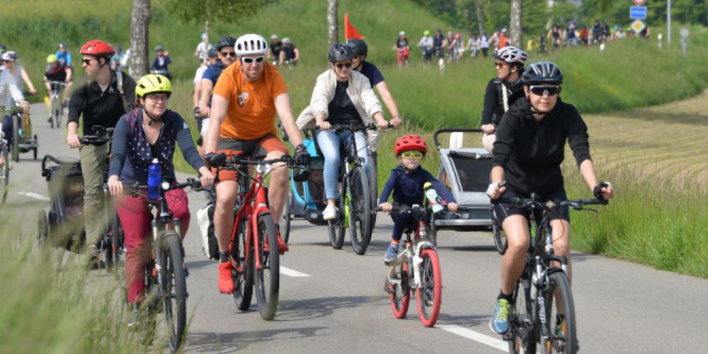 17. slowUp Schaffhausen-Hegau lockte fast 25‘000 Freizeitsportler auf den Rundkurs