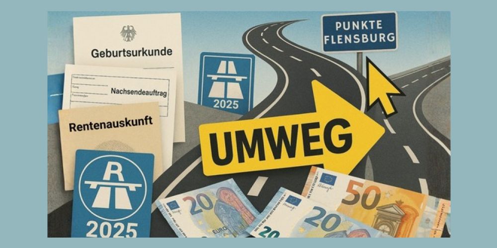 Teurer Umweg statt digitaler Abkürzung
