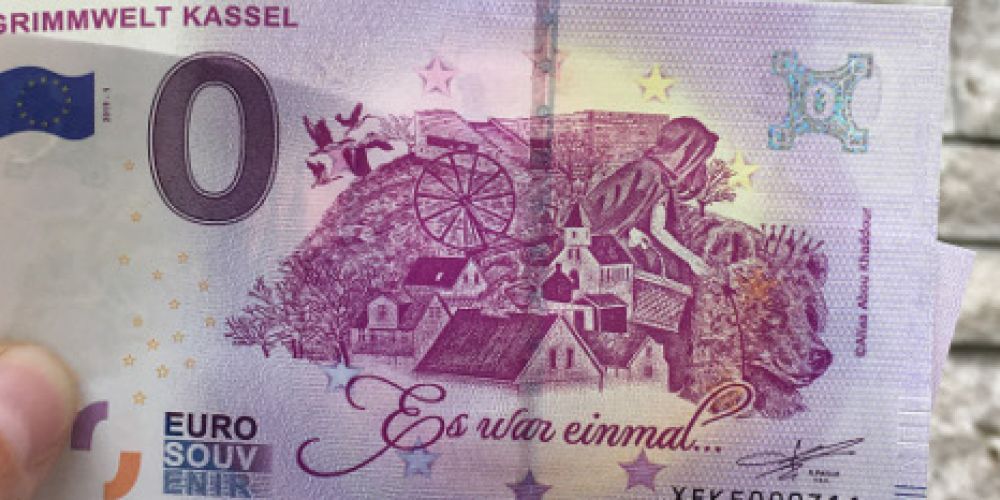 GRIMMWELT Kassel gibt 0-Euro-Souvenirschein heraus