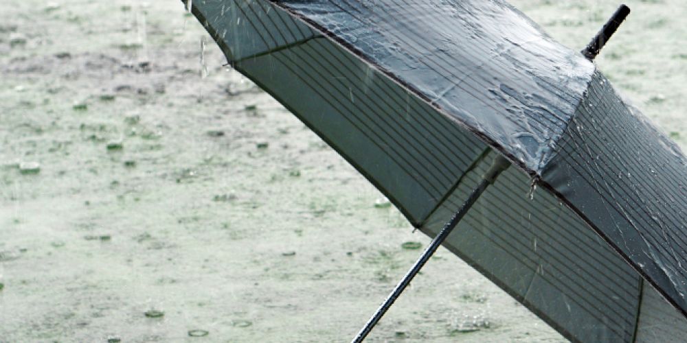 Regen, Sturm und dann wieder Schnee