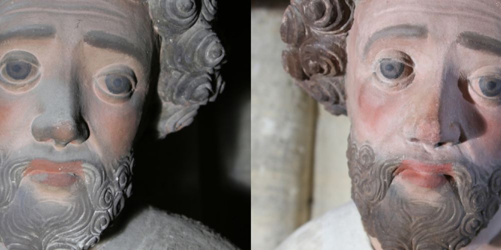 Technologie rettet Mittelalter: Dom unter Laserbehandlung