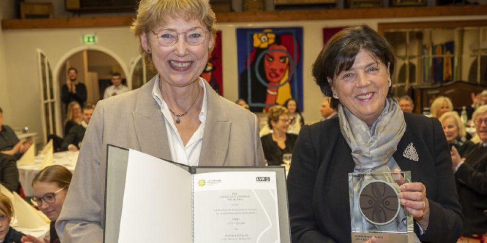 Jutta Zülow erhält Rheinlandtaler für soziales und menschliches Engagement