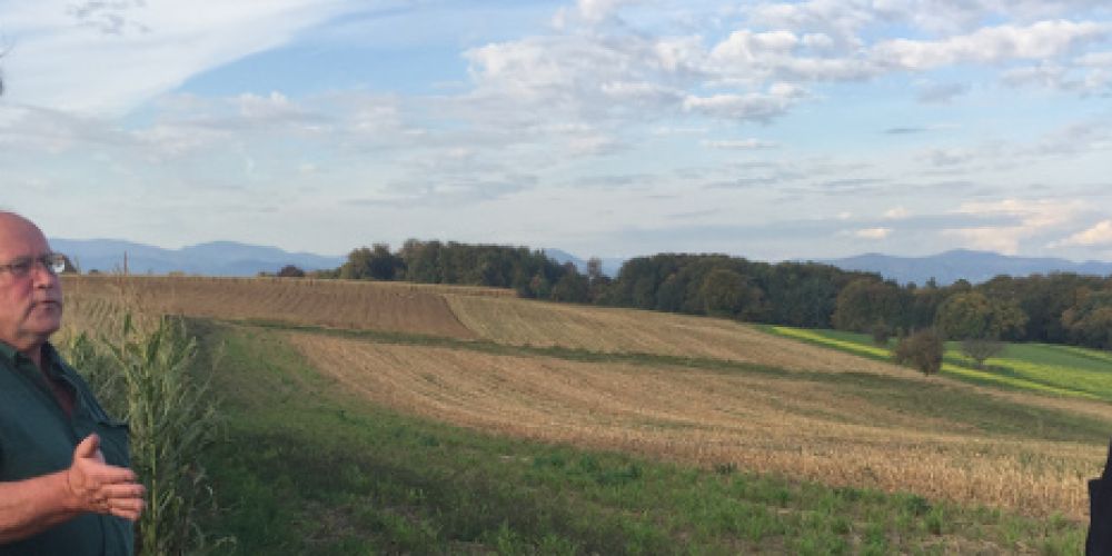 Gute Zusammenarbeit zwischen Jägern und Landwirtschaft ist beispielhaft.