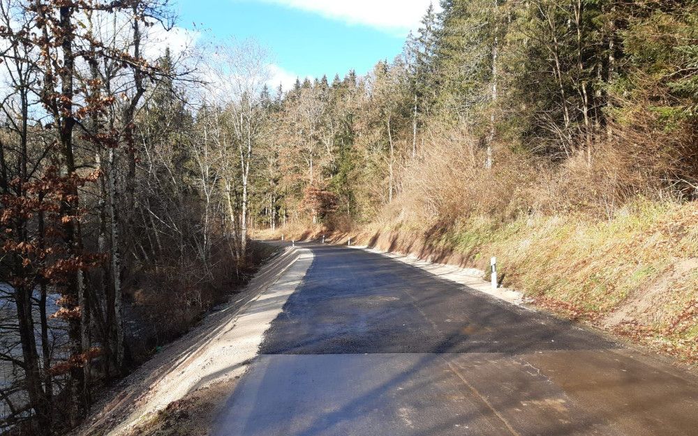 Kreisstraße K6512 ab Freitag wieder befahrbar