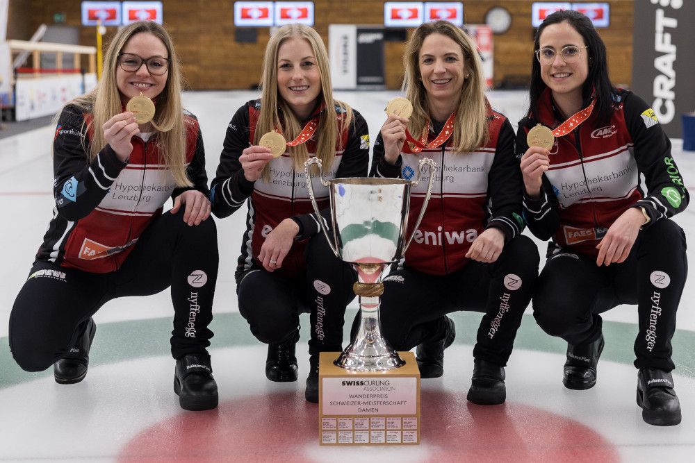 Aarau und Genf sind Curling Schweizermeister 2023