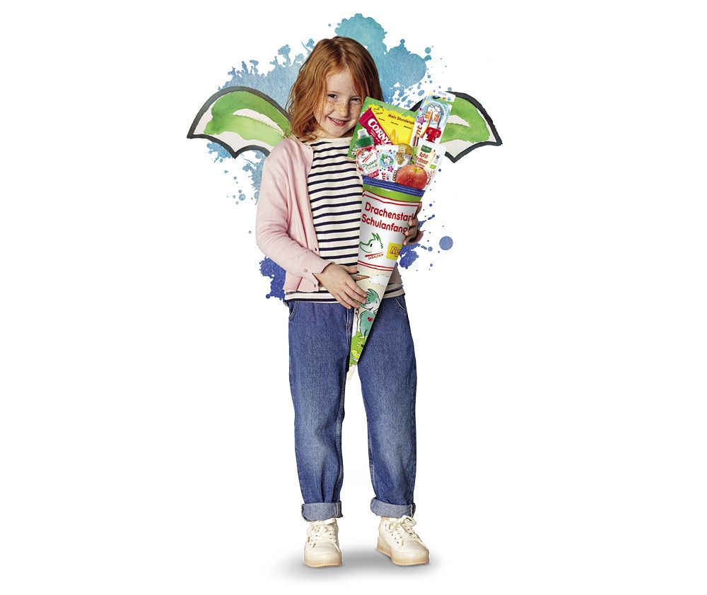 Gratis Tabaluga-Schultüte zum Schulstart in Nordrhein-Westfalen