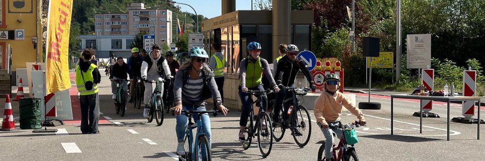 Petrus muss ein slowUp-Fan sein!