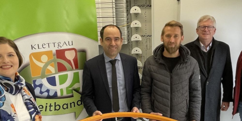 Klettgau surft nun über Glasfaser