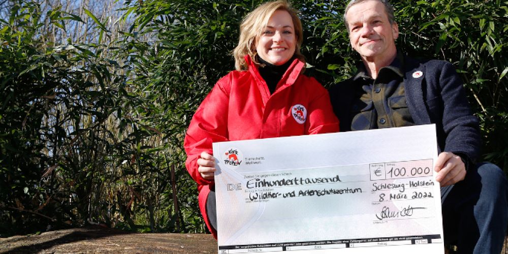 100.000 Euro für heimische Wildtiere in Not
