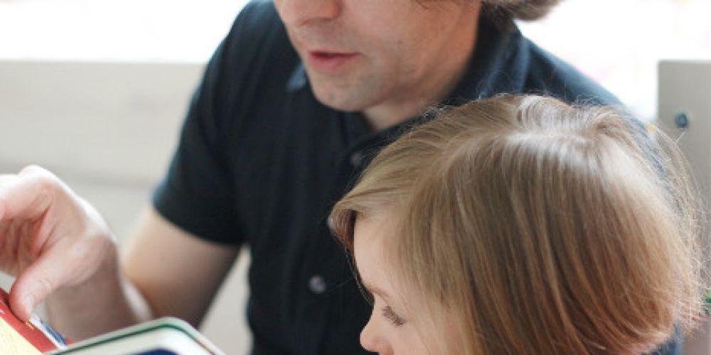 Den Vatertag zum Vorlesetag machen