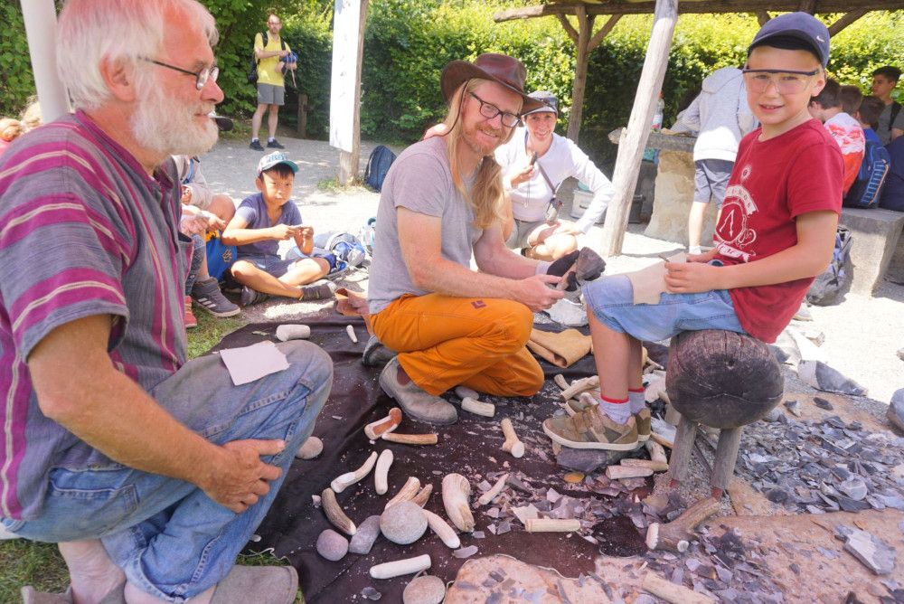 Jubiläumswochen in den Pfahlbauten starten– Feuersteinwoche vom 25 bis 31. Juli
