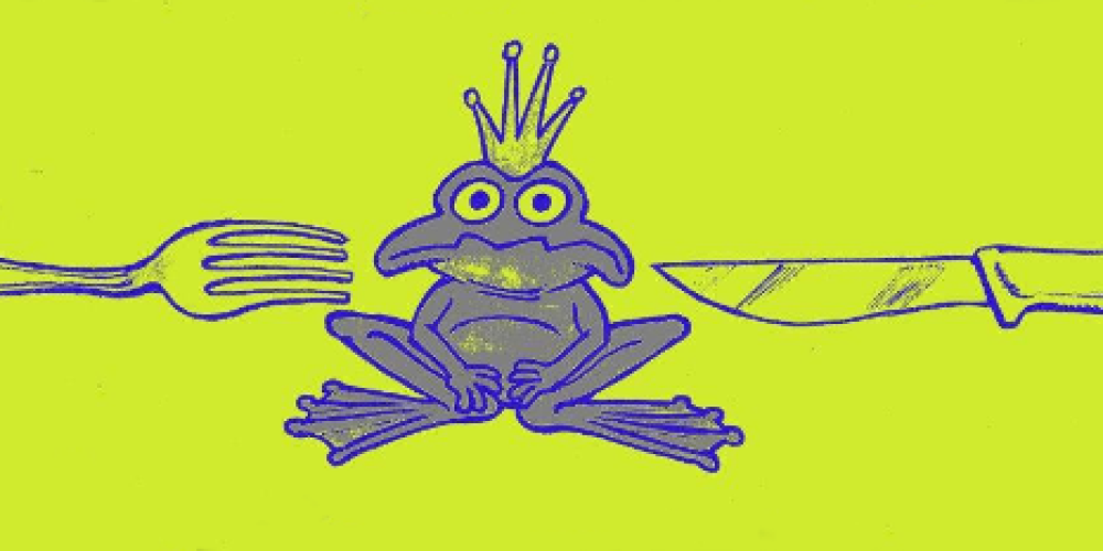 Der Verzehr von Froschschenkeln ist eine Tierquälerei