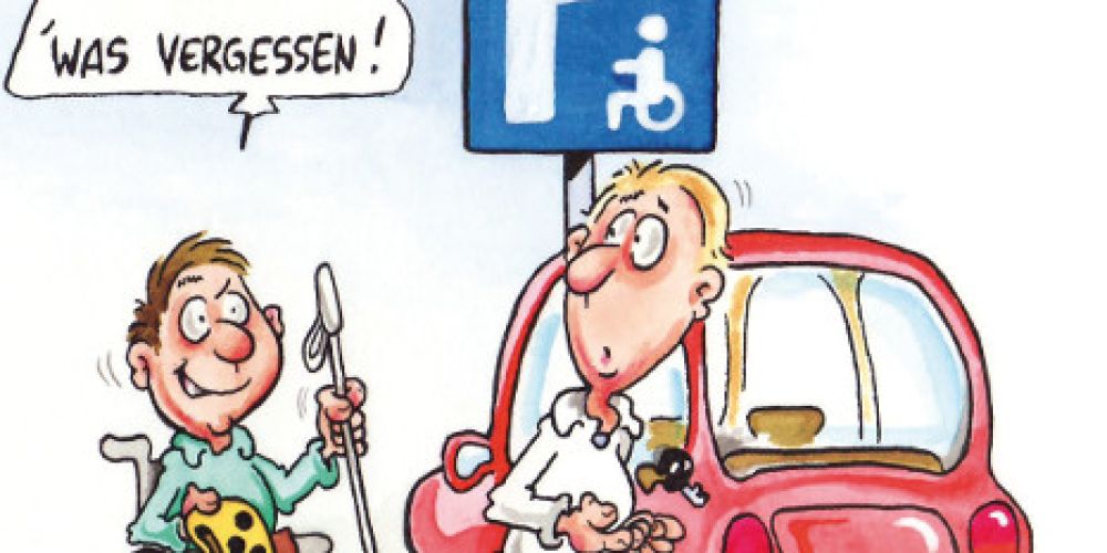 Stehen Sie hier richtig?