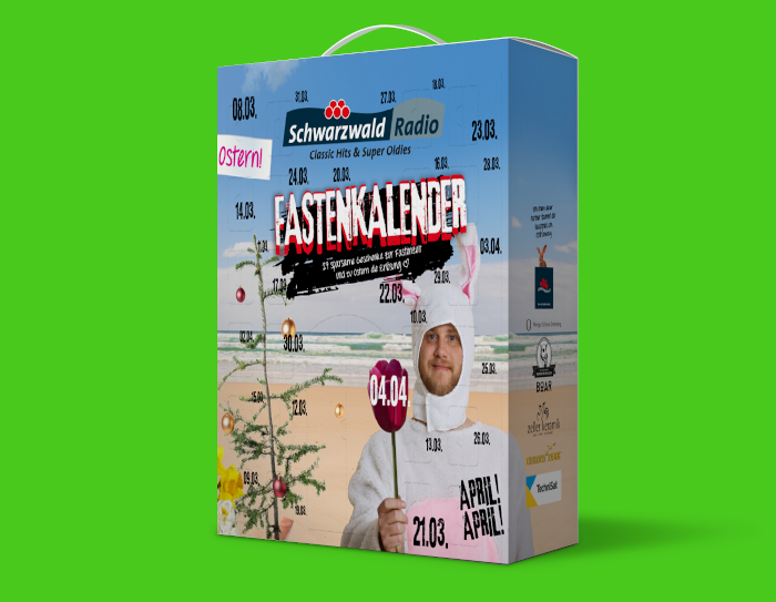 Der Osterhase nimmt Anlauf im Schwarzwald