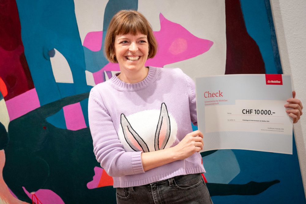 Nadja Kirschgarten (*1979) erhält den ERNTE-Kunstpreis der Mobiliar 2024